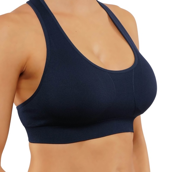 Sports Bra with T-back removable pads 1004 - Picture 2 of 4